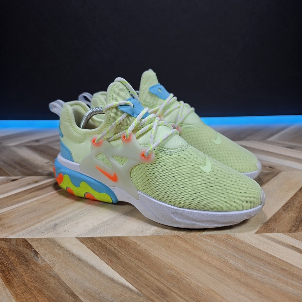 Nike React Presto Women's 10 Psychedelic Lava Barely Volt CD9015-700 Shoes